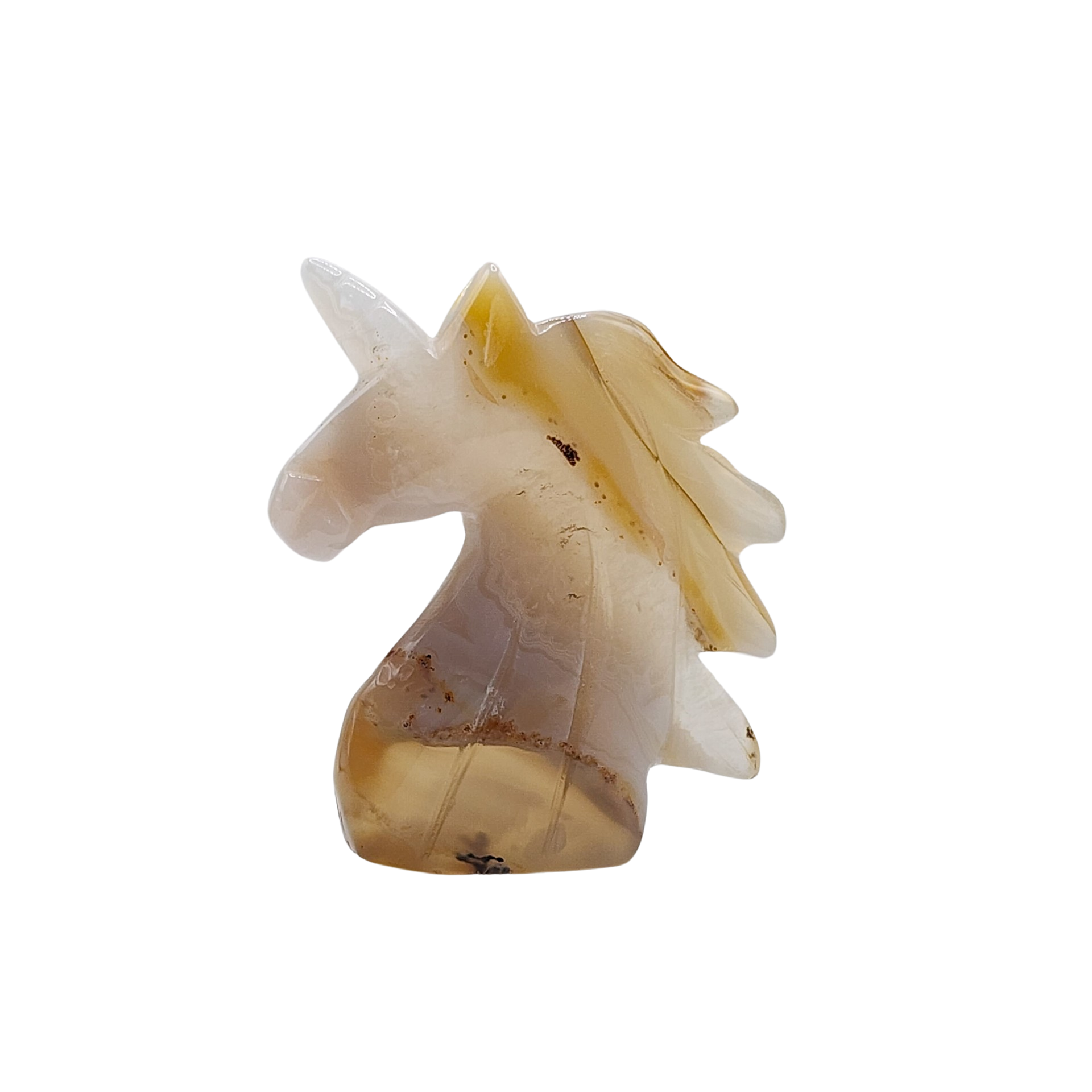 Druze Agate Unicorn