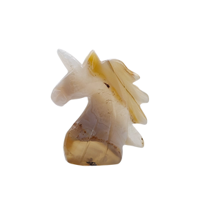 Druze Agate Unicorn