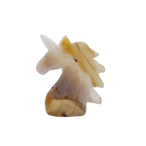 Druze Agate Unicorn