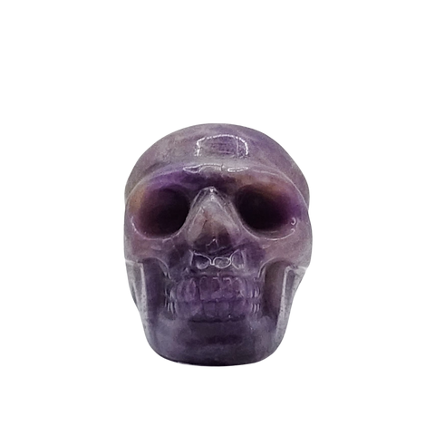 Amethyst Skull