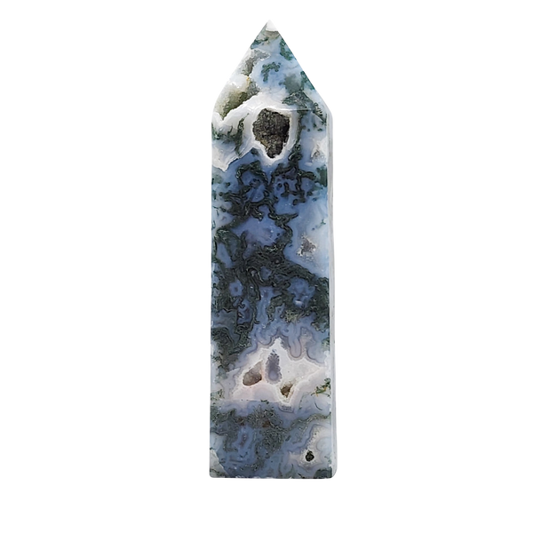Moss Agate Tower - Large