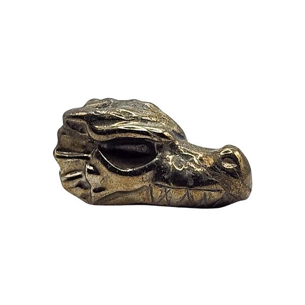 Pyrite Dragon Head