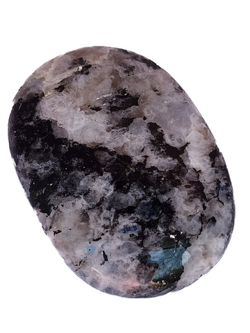 Rainbow Moonstone Palm Stone