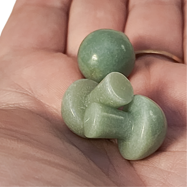 Green Aventurine Mushroom