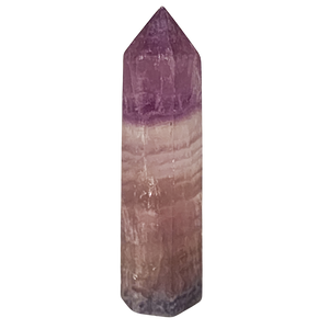Rainbow Fluorite Tower, 3"