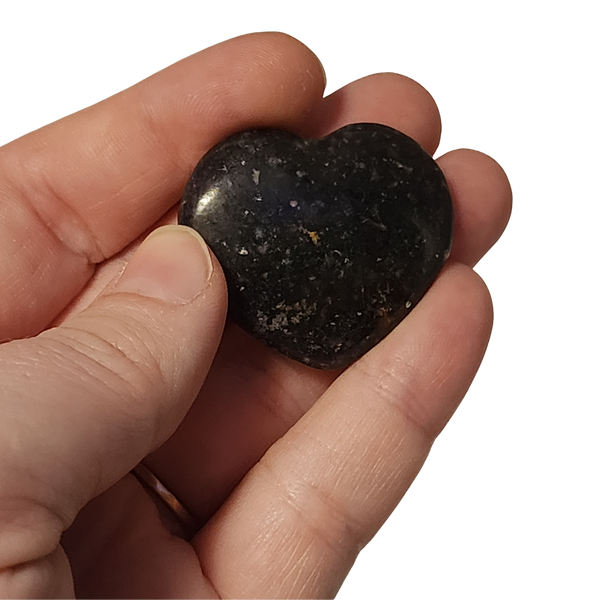 Lepidolite Heart