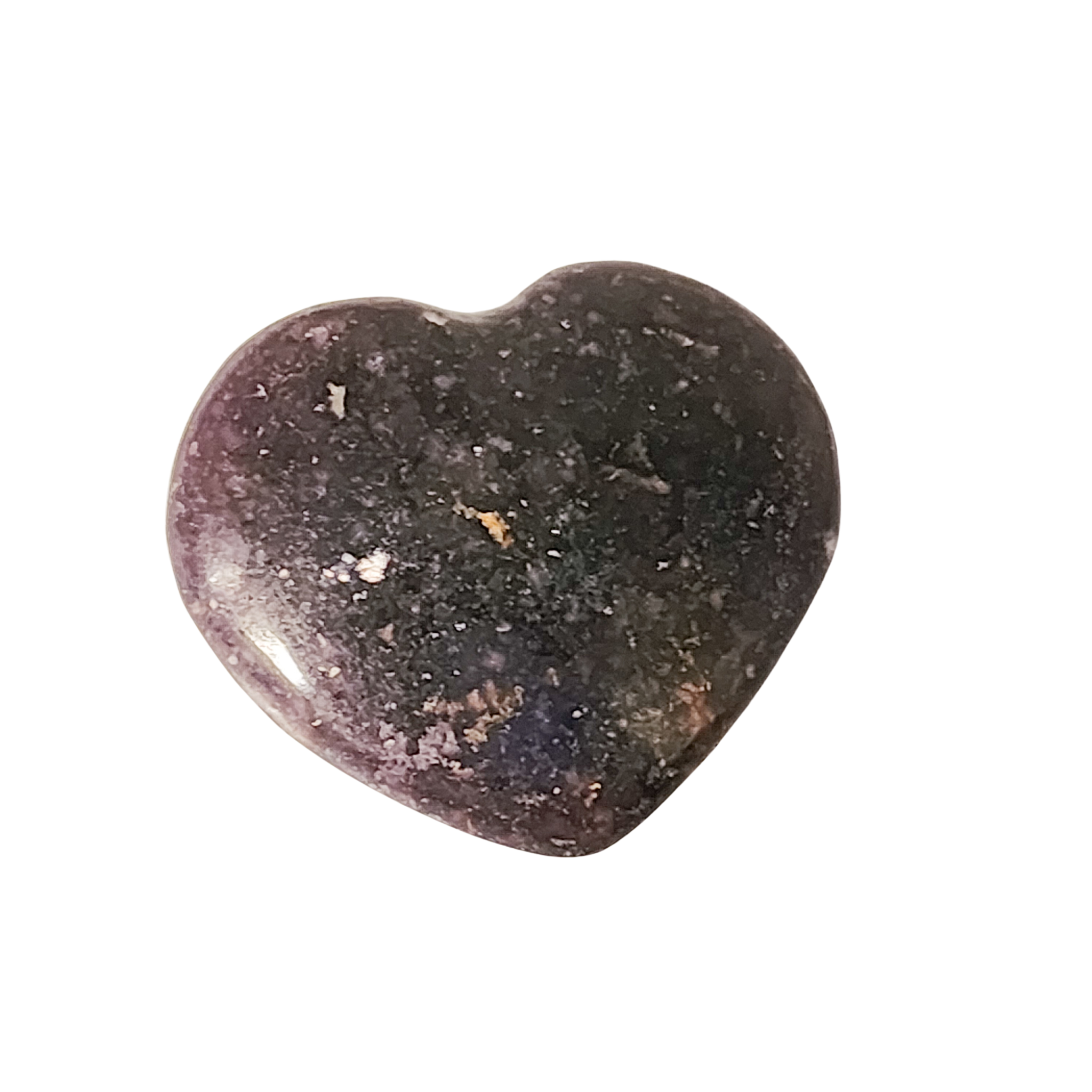 Lepidolite Heart