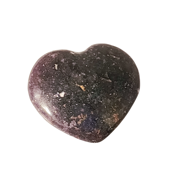Lepidolite Heart