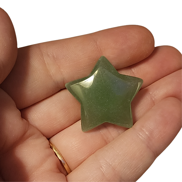 Green Aventurine Star