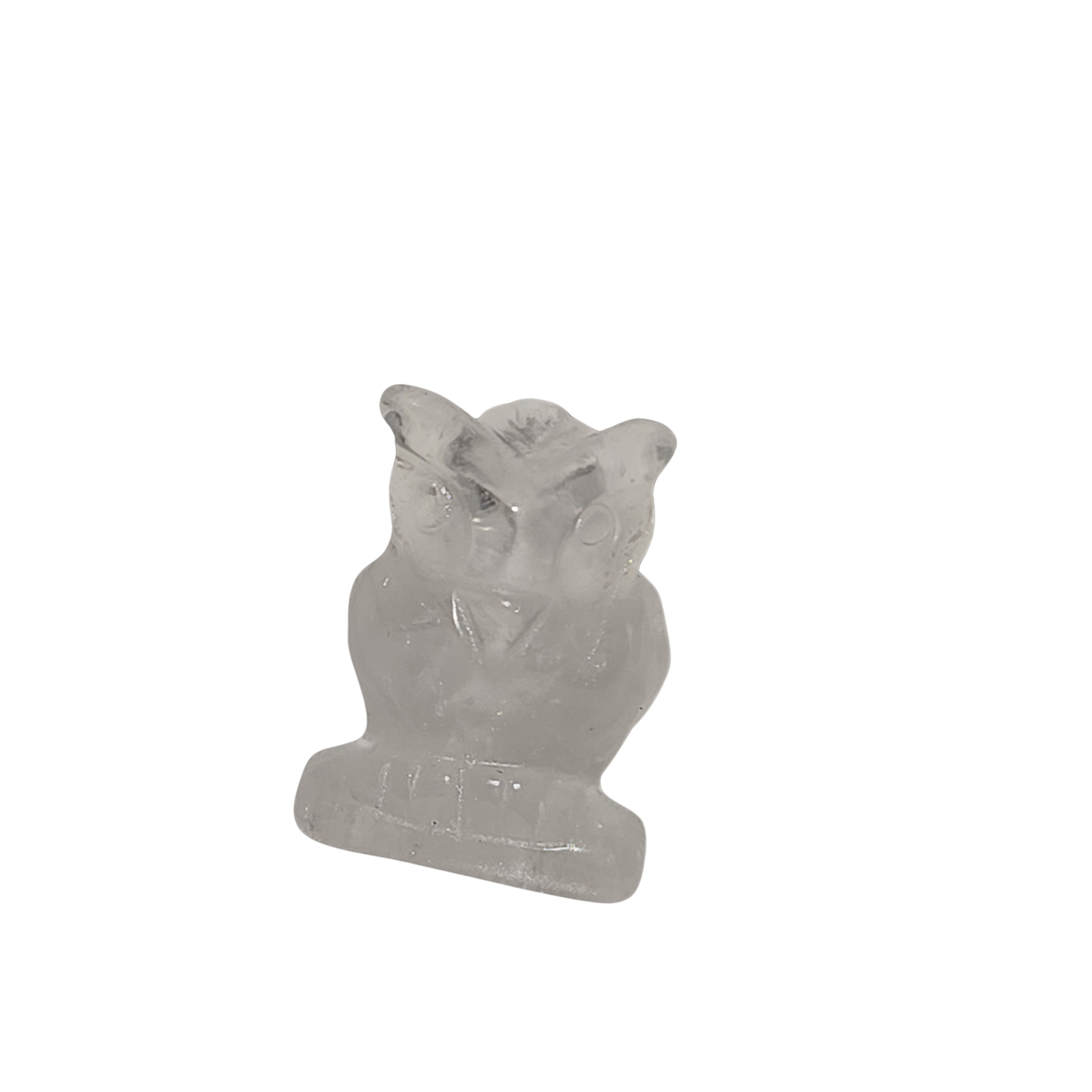Clear Quartz Owl