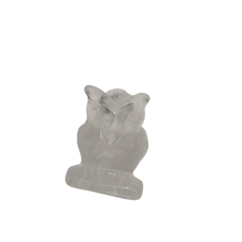 Clear Quartz Owl
