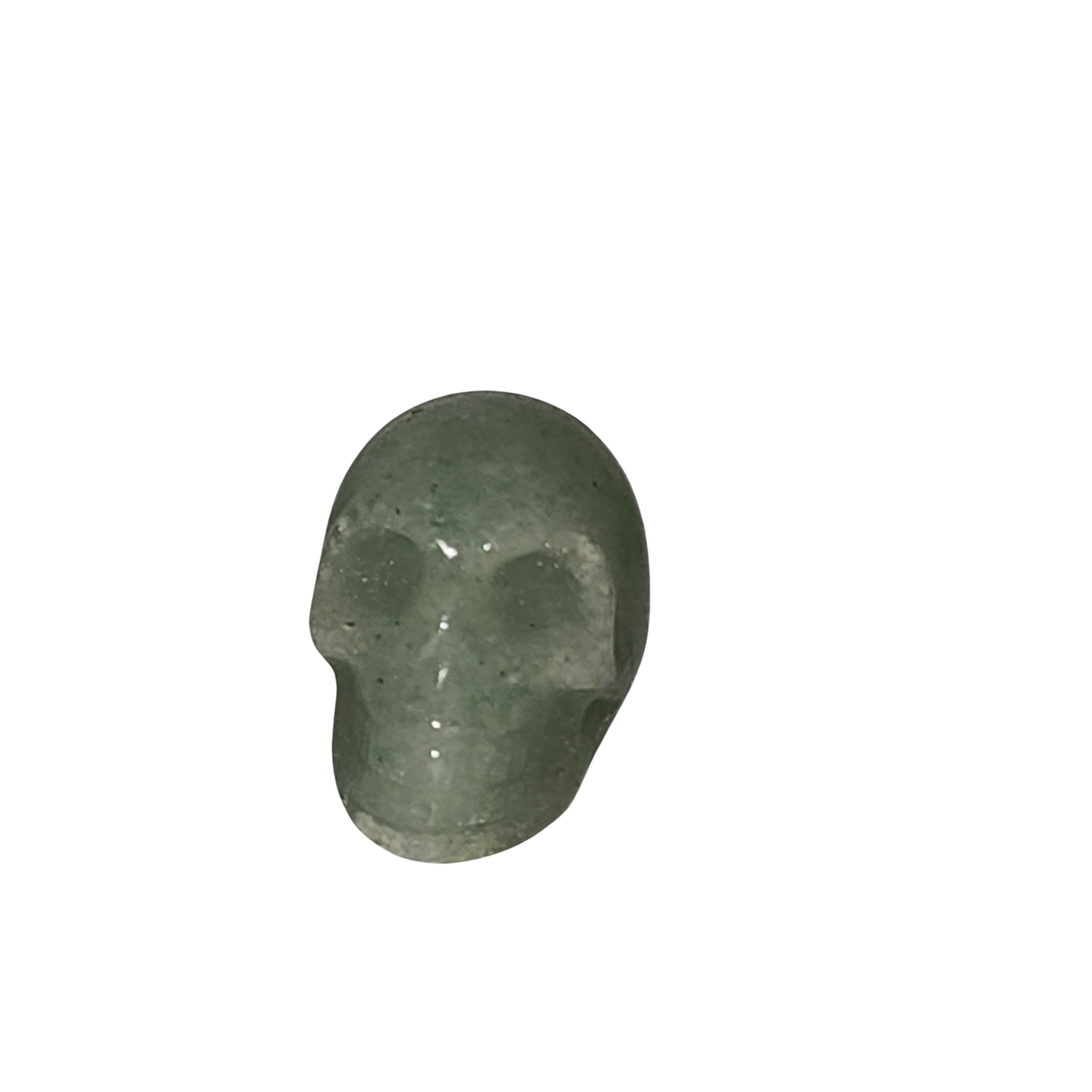 Green Aventurine Skull