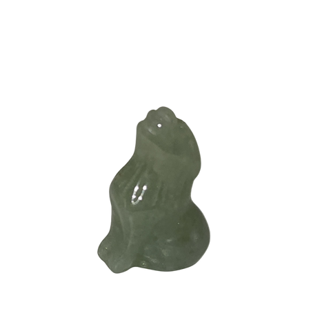 Green Aventurine Wolf