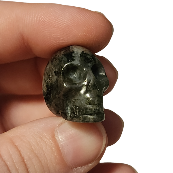 Larvikite Skull