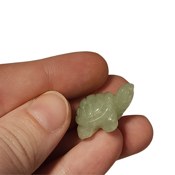 Green Aventurine Turtle