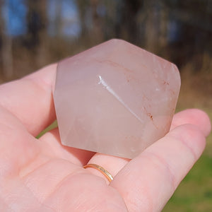 Fire Quartz Freeform Crystal