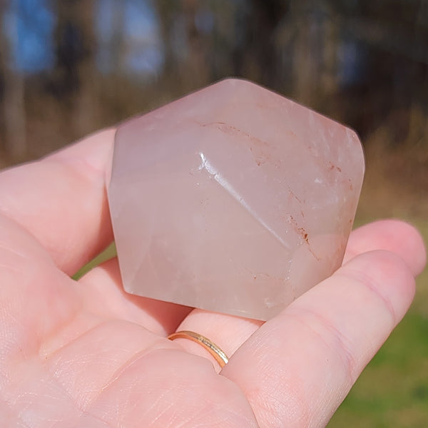 Fire Quartz Freeform Crystal