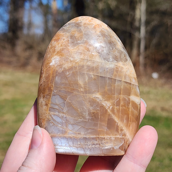 Peach Moonstone Freeform