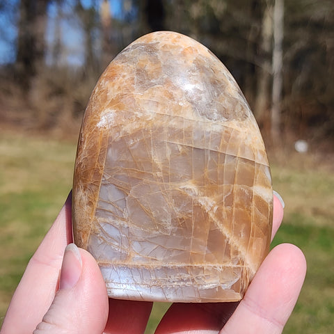 Peach Moonstone Freeform