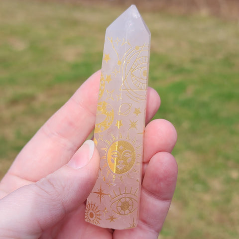 Rose Quartz Celestial Tower