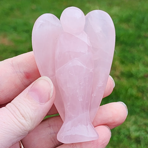 Rose Quartz Crystal Angel