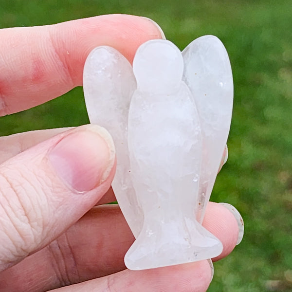Clear Quartz Crystal Angel