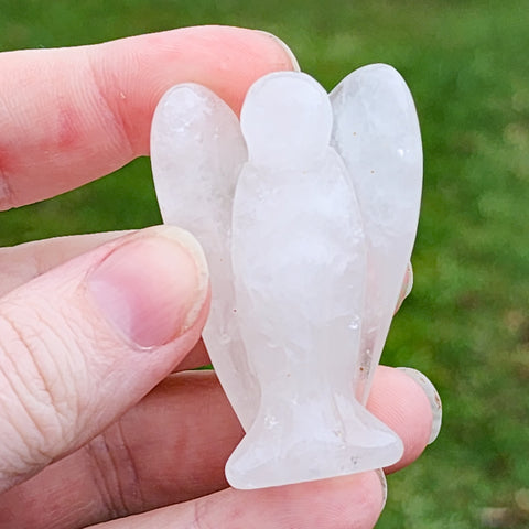 Clear Quartz Crystal Angel