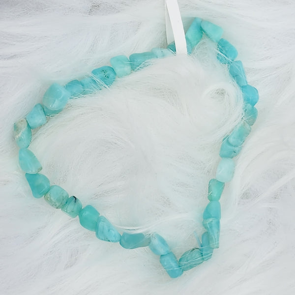 Freeform Amazonite Crystal Bracelet