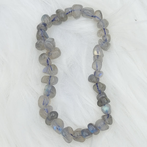 Freeform Labradorite Crystal Bracelet