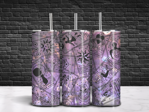 Tarot Cards Tumbler 20oz
