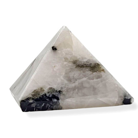 Rainbow Moonstone Pyramid